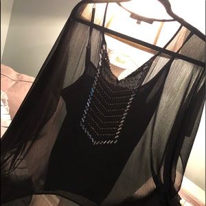 Rose &Olive .... flowing top